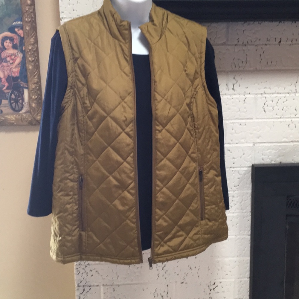 Olive vest